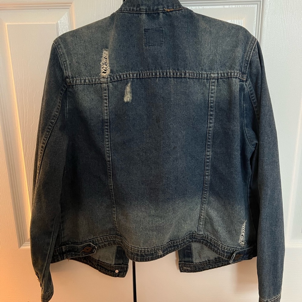 One5One Distressed Jean Jacket - Picture 2 of 3